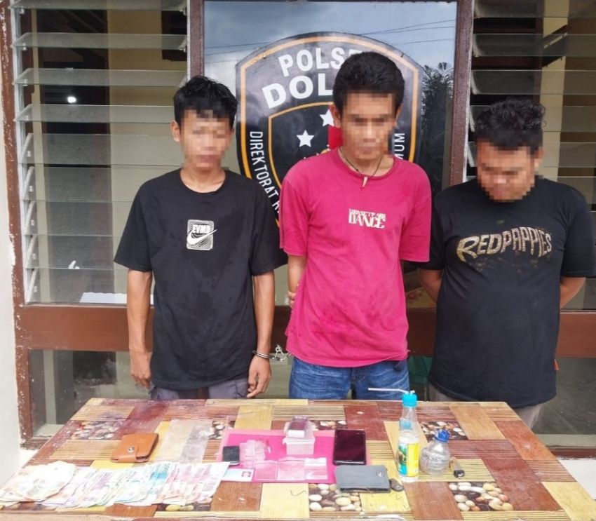 Baru Menjabat, Kapolsek Dolok Sapu Bersih Sarang Sabu di Simundol