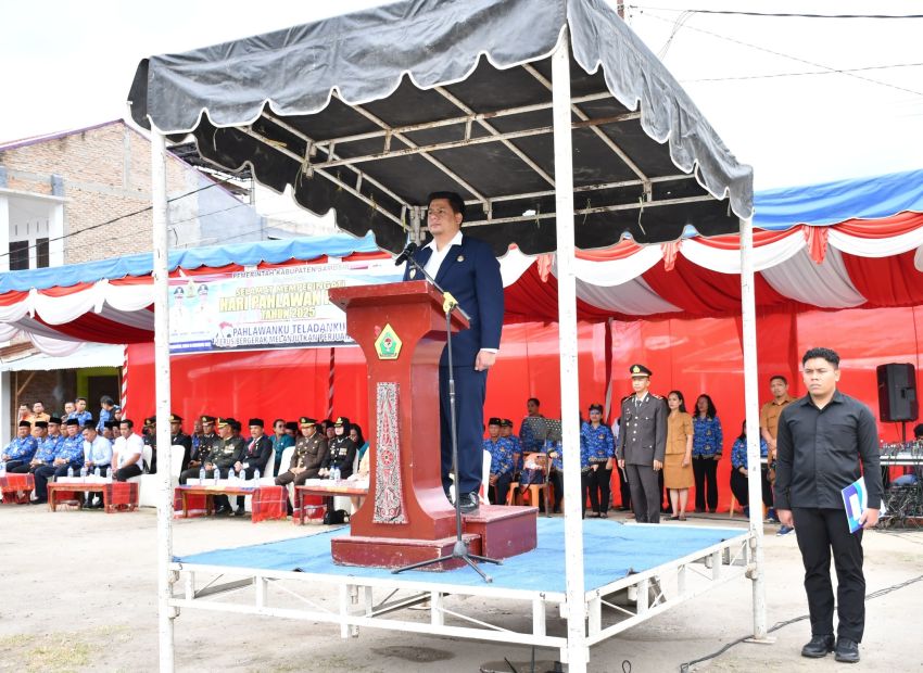 Hari Pahlawan ke-80 di Samosir Berlangsung Khidmat, Bupati Ajak Teladani Semangat Juang Pahlawan