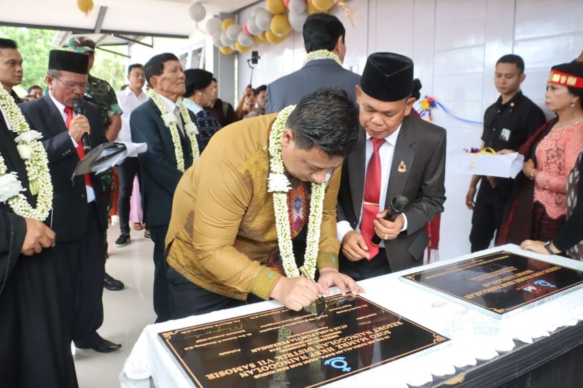 Sopo Godang HKBP Nainggolan Samosir Diresmikan, Ajak Jemaat Jaga Lingkungan dan Perkuat Kebersamaan