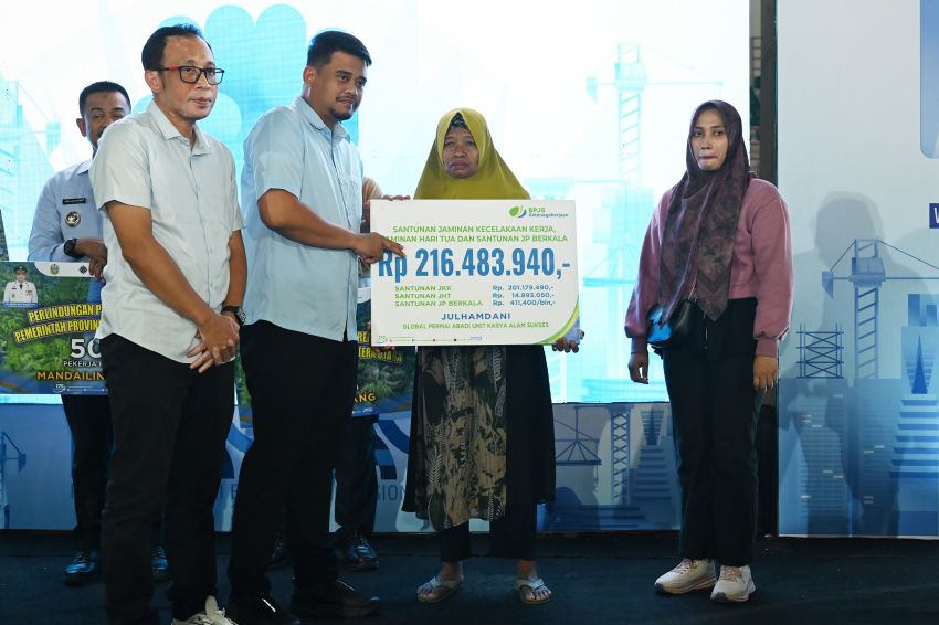 Bobby Nasution Tegaskan Kesejahteraan Buruh Jadi Prioritas pada Peringatan May Day 2026