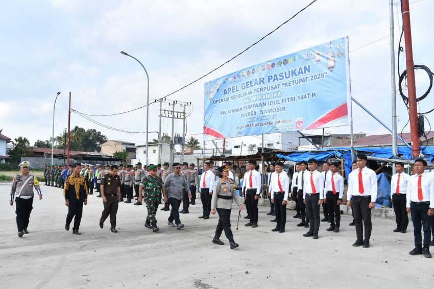 Pemkab Samosir Kerahkan Personel Dukung Operasi Ketupat Toba 2026 untuk Pengamanan Arus Mudik Lebaran