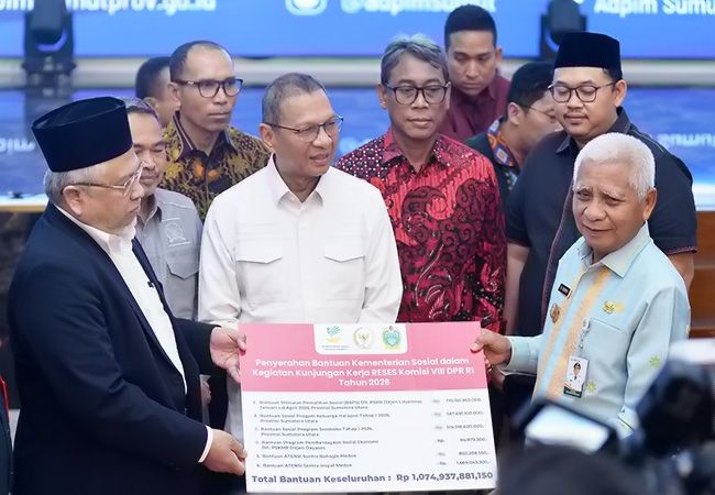 Terima Kunker Komisi VIII DPR RI, Wagub Sumut Dorong Penguatan Layanan Sosial dan Penanggulangan Bencana