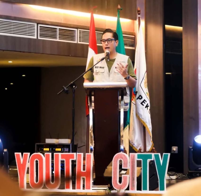Youth City Changers APEKSI 2026, Rico Waas Ajak Generasi Muda Jadi Penggerak Kota Tangguh