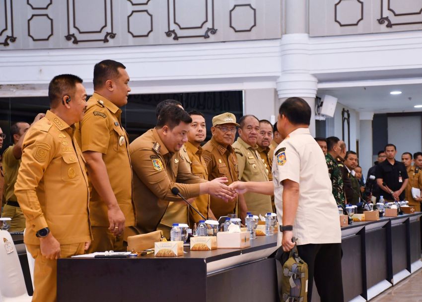 Bupati Samosir Hadiri Rakor Pemulihan Pascabencana Sumut, Pemprov Siapkan Anggaran Rp430 Miliar