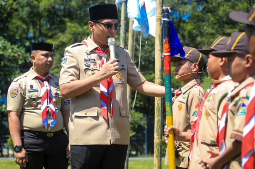 Buka Jambore Cabang 2026, Rico Waas Tegaskan Pramuka Benteng Pembentukan Karakter Generasi Muda