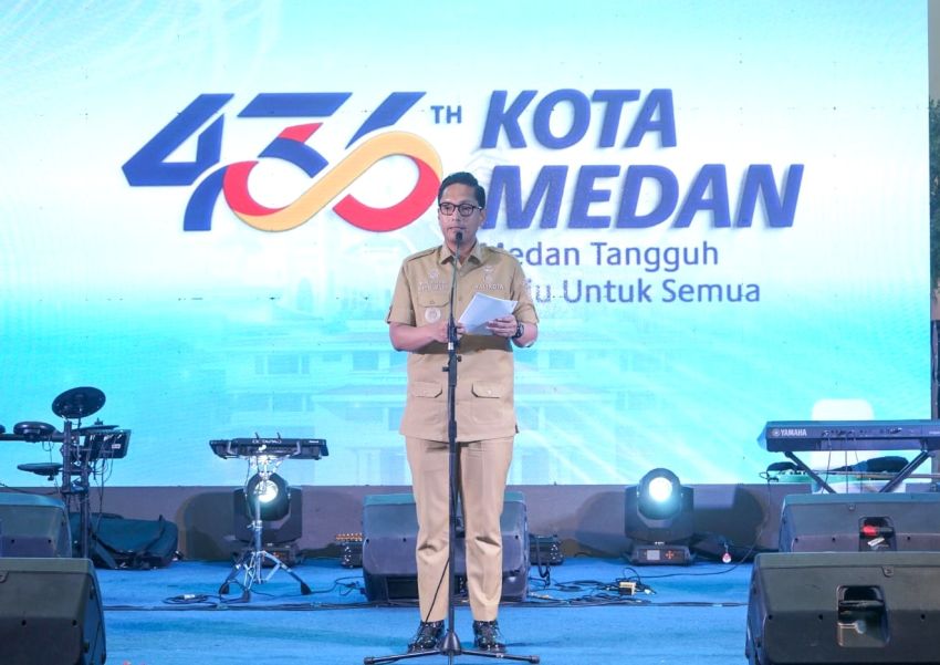 Desainer Lokal Raih Juara Lomba Logo HUT ke-436 Kota Medan, Rico Waas Tekankan Transparansi dan Orisinalitas