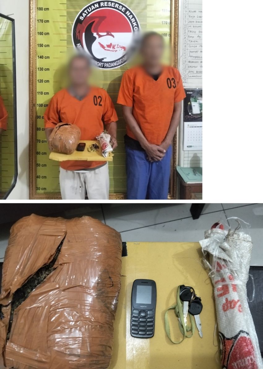 Satu Bal Ganja di Jok Motor, Polisi Bongkar Peran Dua Terduga Pelaku