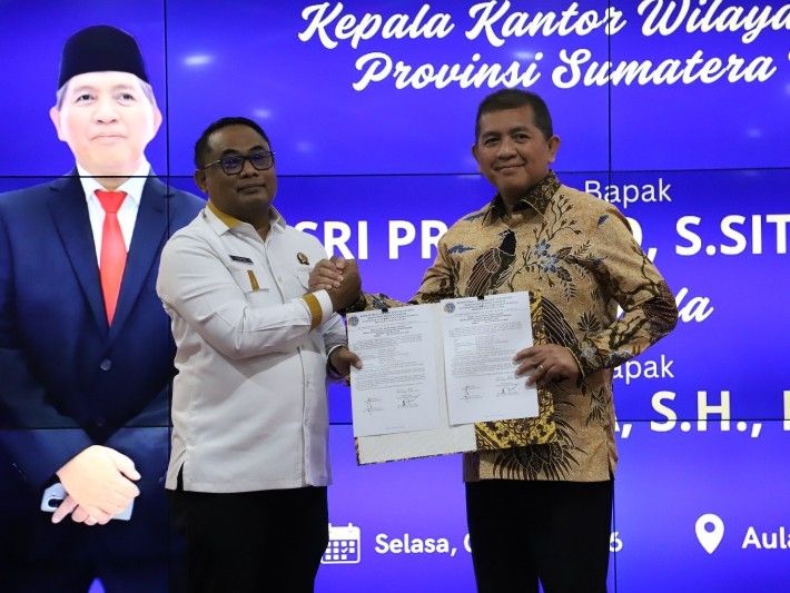 Sertijab Kanwil BPN Sumut, Nugraha Resmi Nahkodai Pertanahan Sumatera Utara