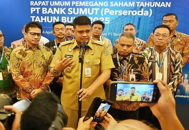Bobby Nasution Dorong Bank Sumut Naik ke KBMI 2, Pemegang Saham Siapkan Tambahan Modal