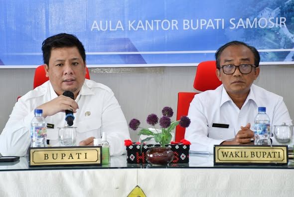 Bupati Samosir Targetkan PAD Lampaui Capaian 2026, Seluruh OPD Diminta Tingkatkan Kinerja dan Inovasi
