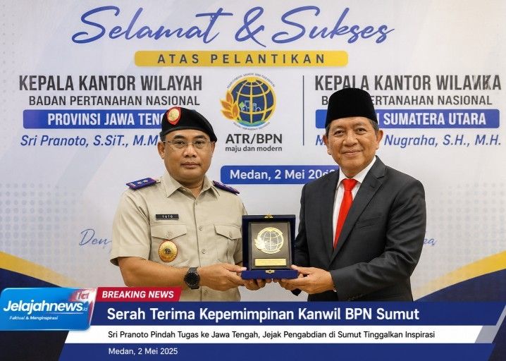 Sri Pranoto Pindah Tugas ke Jawa Tengah, Jejak Pengabdian di Sumut Tinggalkan Inspirasi