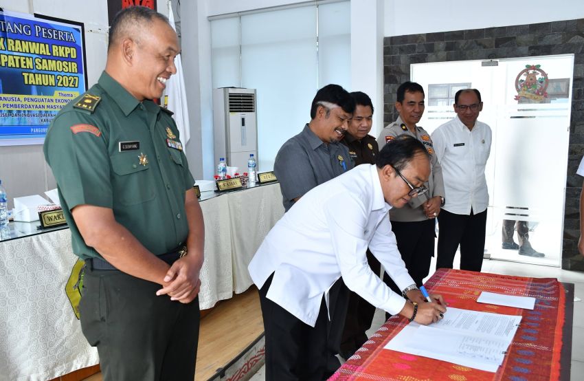 Pemkab Samosir Gelar Forum Konsultasi Publik RKPD 2027, Fokus pada SDM, Ekonomi, dan Pemerataan Pembangunan