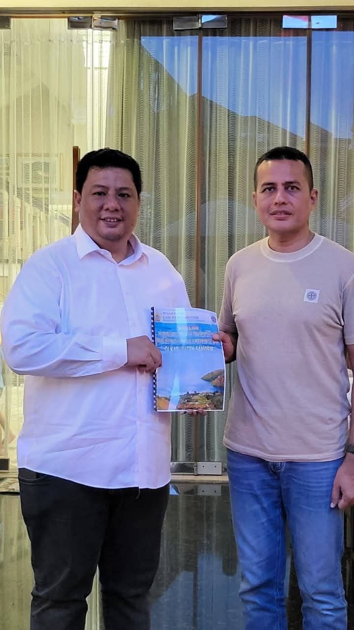 Perjuangkan Infrastruktur dan Keselamatan Transportasi Danau Toba, Bupati Samosir Temui Musa Rajekshah