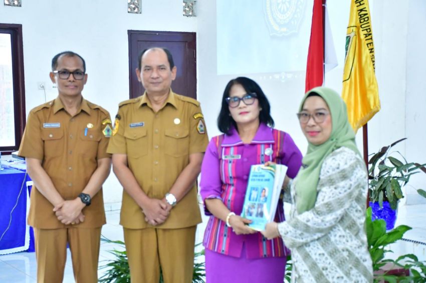 Jelang HKG, PKK Provsu Supervisi Desa Binaan di Samosir, Sekda Tekankan Kolanorasi dan Tindak Lanjut Program
