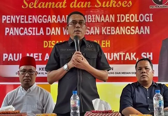 Paul MA Simanjuntak Ajak Semua Kalangan Tanamkan Pemahaman Pancasila Sejak Dini