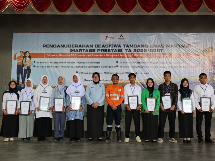 Sembilan Tahun Berjalan, Beasiswa Martabe Prestasi Telah Jangkau 3.037 Pelajar di Tapsel
