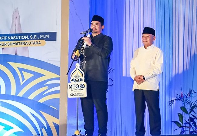 Bobby Nasution: MTQ Bukan Sekadar Perlombaan, tetapi Sarana Mengamalkan Nilai-Nilai Al-Qur'an