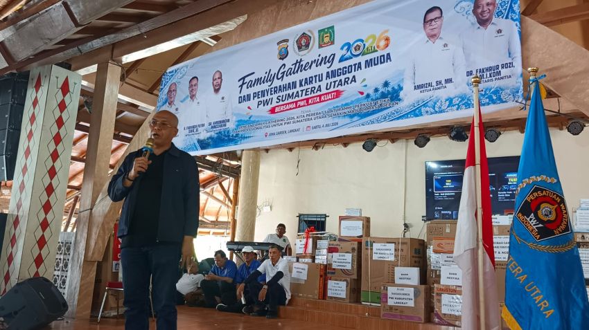 Diikuti 1.250 Peserta, Family Gathering PWI Sumut 2026 Pererat Solidaritas Wartawan