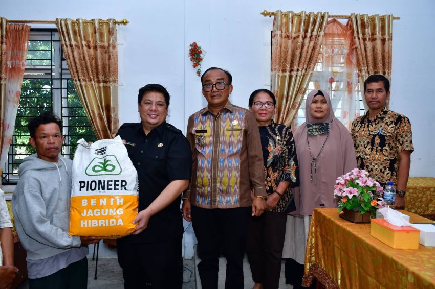 Pemkab Samosir Salurkan Bibit Jagung untuk 50 Hektare, Bupati: Jangan Dijual, Manfaatkan Maksimal