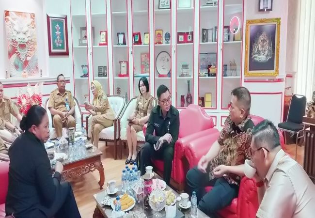 Ketua DPRD Medan Terima Kunjungan Serdik Sespimmen Polri, Bahas Penguatan Pengawasan Ketahanan Pangan