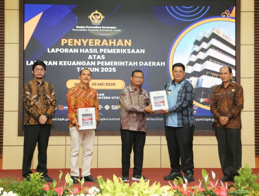 Raih Opini WTP ke- 9,Bupati Samosir: Jangan Berpuas Diri, Mari Bersama Kita Tingkatkan Kinerja Untuk Samosir yang Lebih Baik