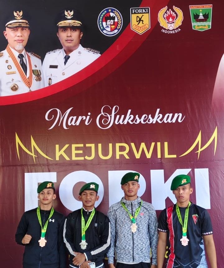 Empat Prajurit Yonif TP 904 Garamata Sumbang Medali, Shokaido Sumut Tancap Gas Menuju Andalas Open 2026