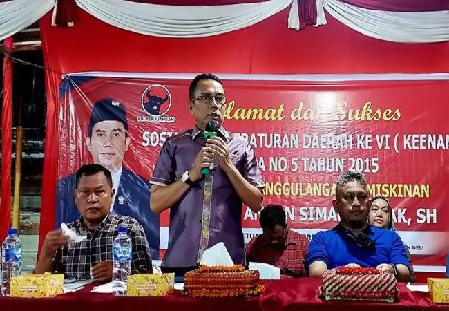 Paul MA Simanjuntak Minta Lurah dan Kepling Bantu Warga Fasilitasi Padankan Data di KTP