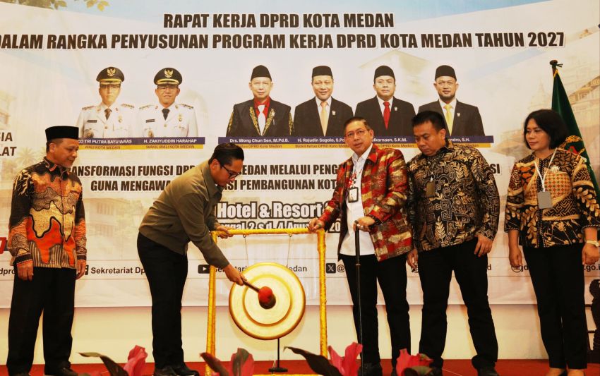 DPRD Medan Raker Susun Program Kerja 2027, Fokus Digitalisasi dan Penguatan Tiga Fungsi Dewan