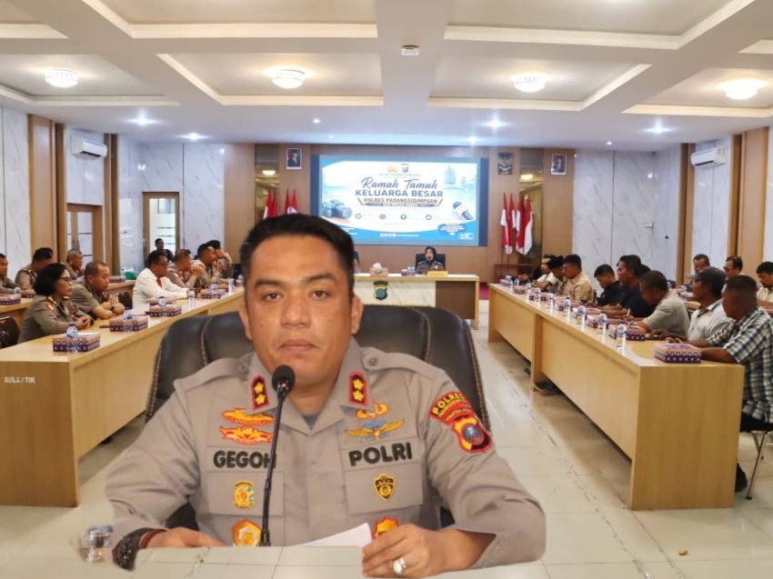 "Kami Bukan Superman, Mohon Dikritik", Pesan Humanis AKBP Noval Nanusa saat Ramah Tamah Bersama Insan