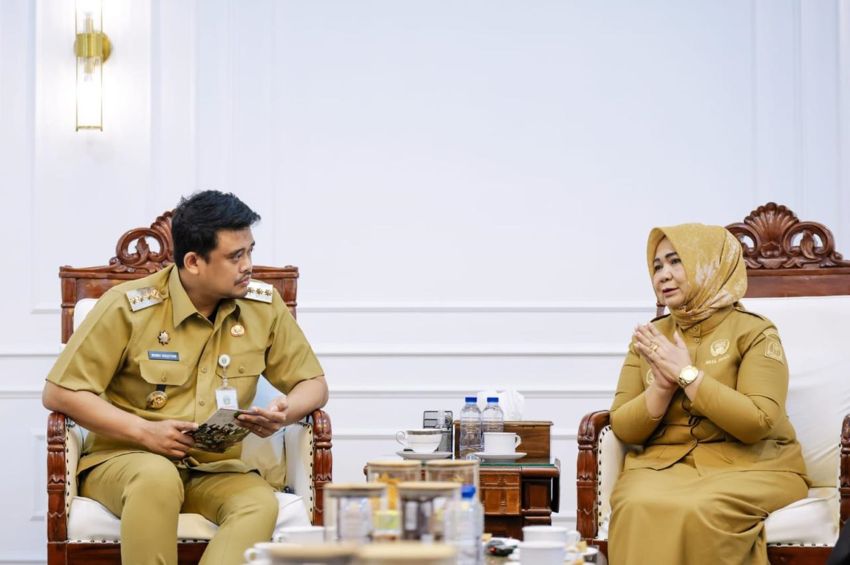 Tiorita Surbakti Resmi Jadi Plt Bupati Langkat, Bobby Nasution Tekankan Integritas ASN