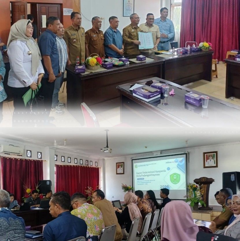 Sinkronisasi RTRW dan RDTR, Kantah P.Sidimpuan Tekankan Kepastian Tata Ruang