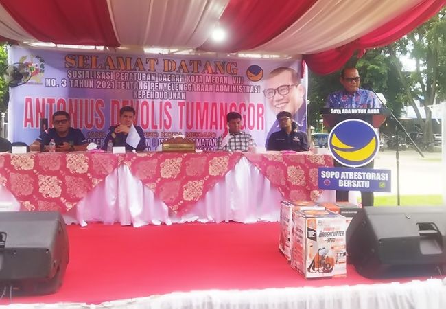 Dorong Identitas Digital, Antonius Tumanggor Ingatkan Warga Jaga Akurasi Data Kependudukan