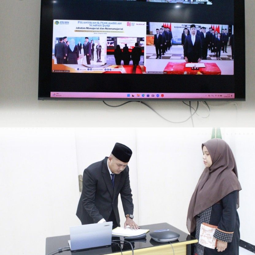 Phamyo Frietz Elisa Sinaga Dapat Amanah Baru, Kini Pimpin Seksi Sengketa Kantah P.Sidimpuan