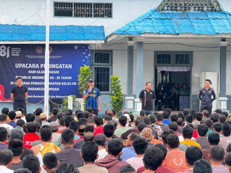 Pertama Bertemu Warga Binaan, Kalapas P.Sidimpuan Langsung Soroti Narkoba hingga Handphone