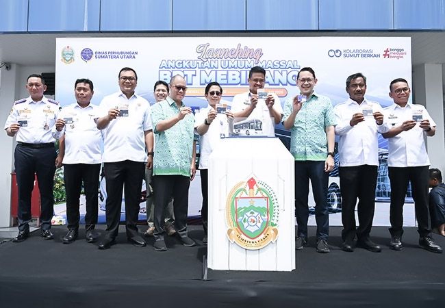 Bobby Nasution Luncurkan BRT Mebidang, Targetkan Sekali Bayar untuk Semua Koridor