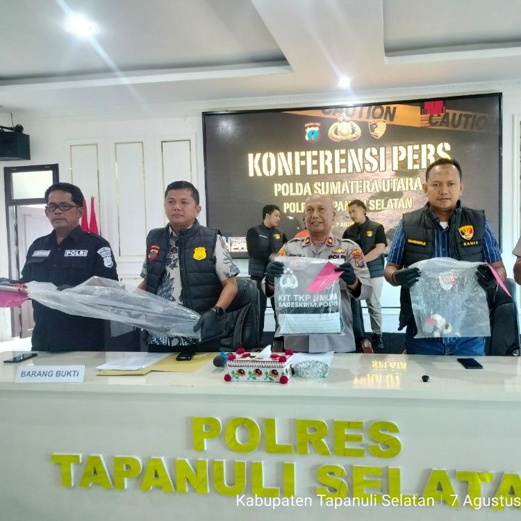 Kesal Babi Rusak Kebun Sawit, Pria di Tapsel Diduga Tembak Tetangga hingga Tewas Pakai Senapan PCP