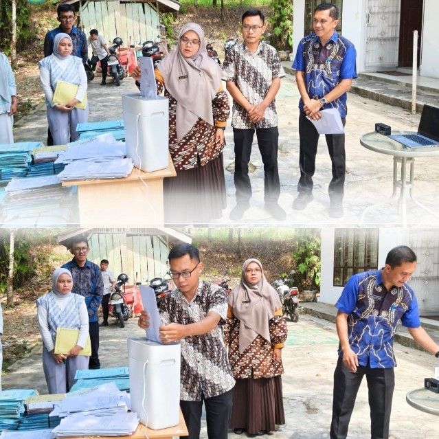 Kantah P.Sidimpuan Musnahkan 1.659 Arsip Roya, Perkuat Tertib Administrasi Pertanahan