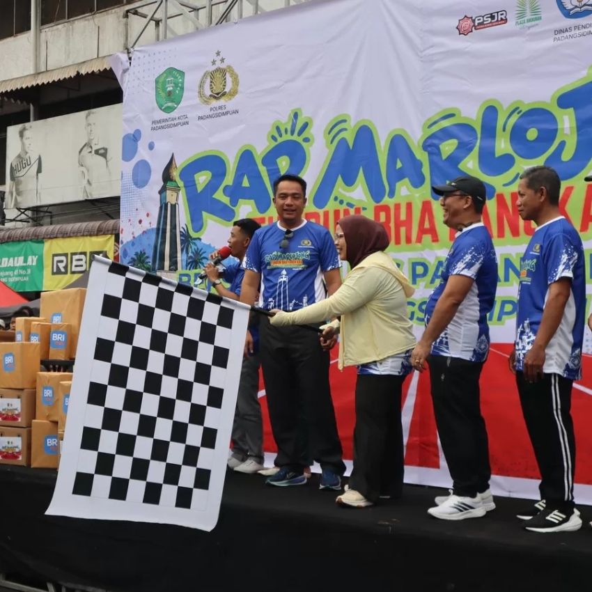 Ribuan Pelari Serbu Alaman Bolak, RAP Marlojong Fun Run Bergemuruh