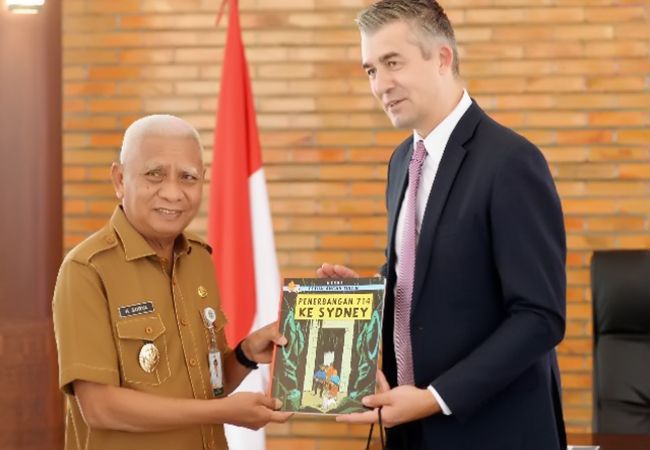 Wagub Sumut Tawarkan Investasi ke Belgia