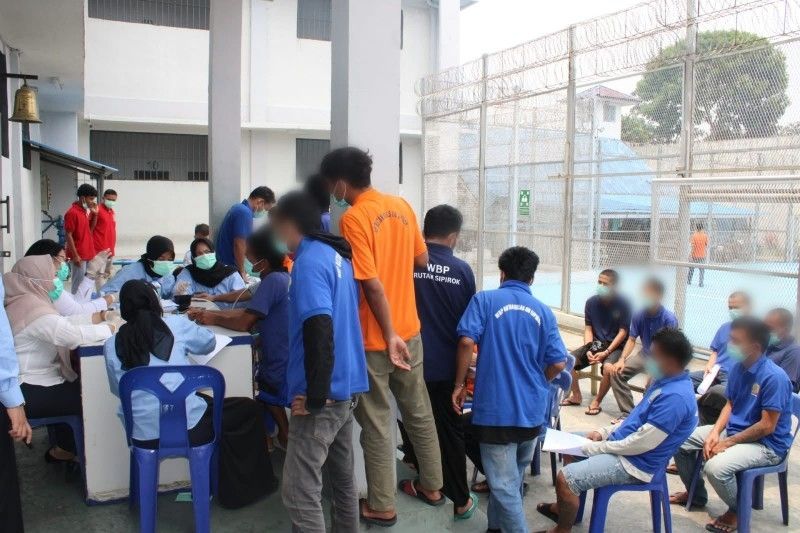 Rutan Sipirok Gelar Pengobatan Massal, Kesehatan WBP Diperiksa Satu per Satu