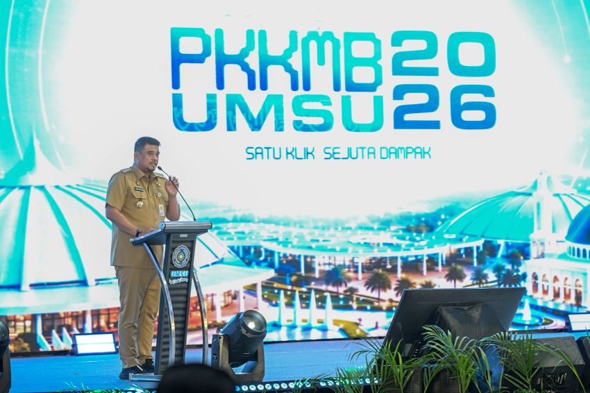 Gubernur Bobby Nasution Siapkan Dua Hadiah untuk UMSU, Beasiswa hingga Dukungan Pembangunan Kampus