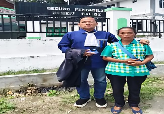Advokat Benri Pakpahan Apresiasi PN Balige Usai Klien Divonis Bebas