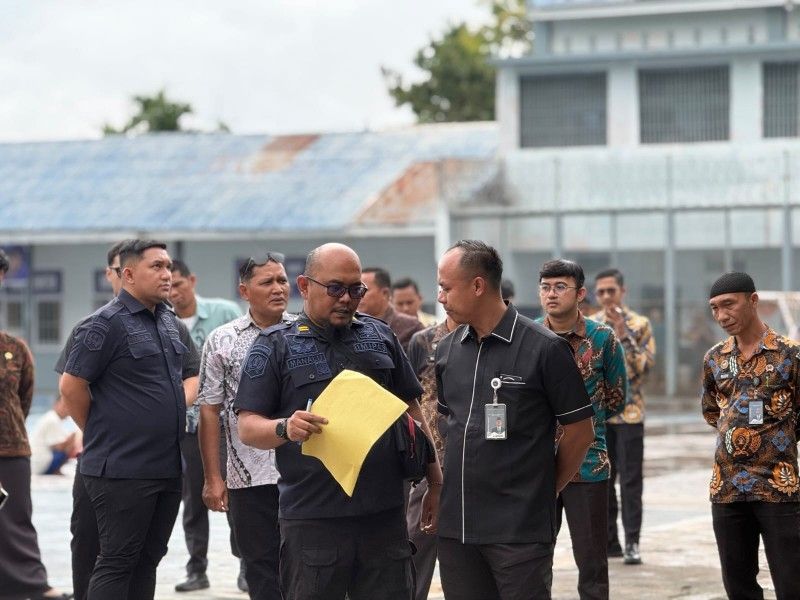 Dari Blok Hunian, Tim Monev Kanwil Pastikan Layanan WBP Lapas P.Sidimpuan Sesuai SOP