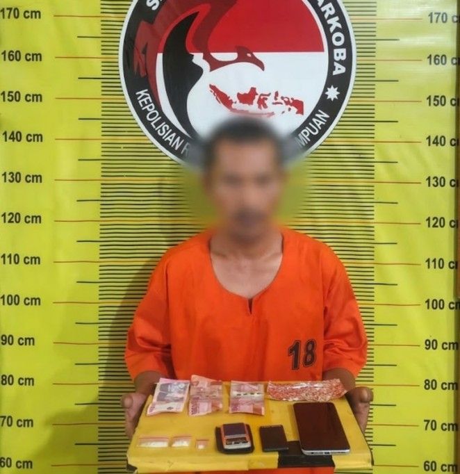 Mampir ke Tempat Biliar, Pria 36 Tahun Diamankan Polisi, Sabu 2,51 Gram Disita