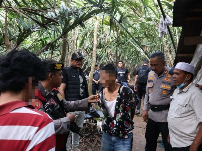 Kebun Salak di Tapsel Diduga Jadi Lokasi Transaksi Narkoba, 2 Pria Diamankan, Sabu 8,48 Gram Disita