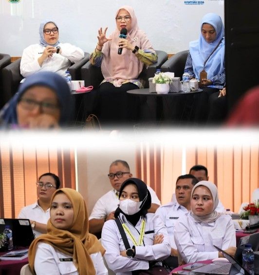 Kantah P.Sidimpuan Ikuti Pembinaan Kearsipan dan Penggunaan Aplikasi SRIKANDI