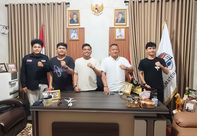 Perbati Sumut dan Organisasi Mahasiswa Medan Bahas Peran Tinju dalam Bangun Generasi Muda
