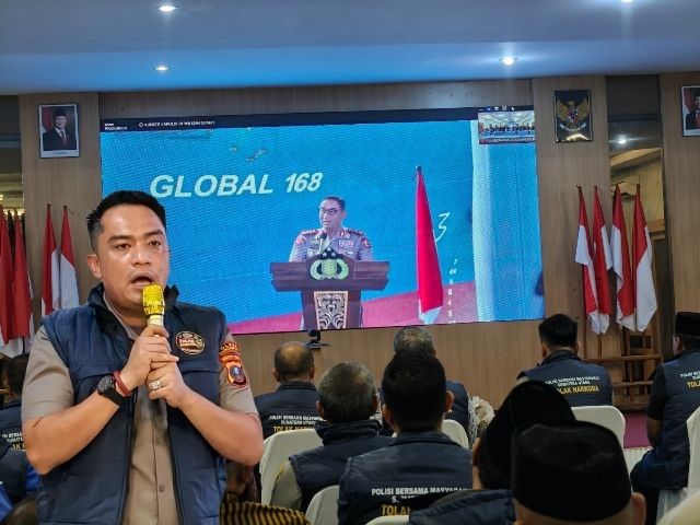 Deklarasi Tolak Narkoba di Padangsidimpuan, Kapolri Ungkap Penyitaan 1,16 Ton Ketamin