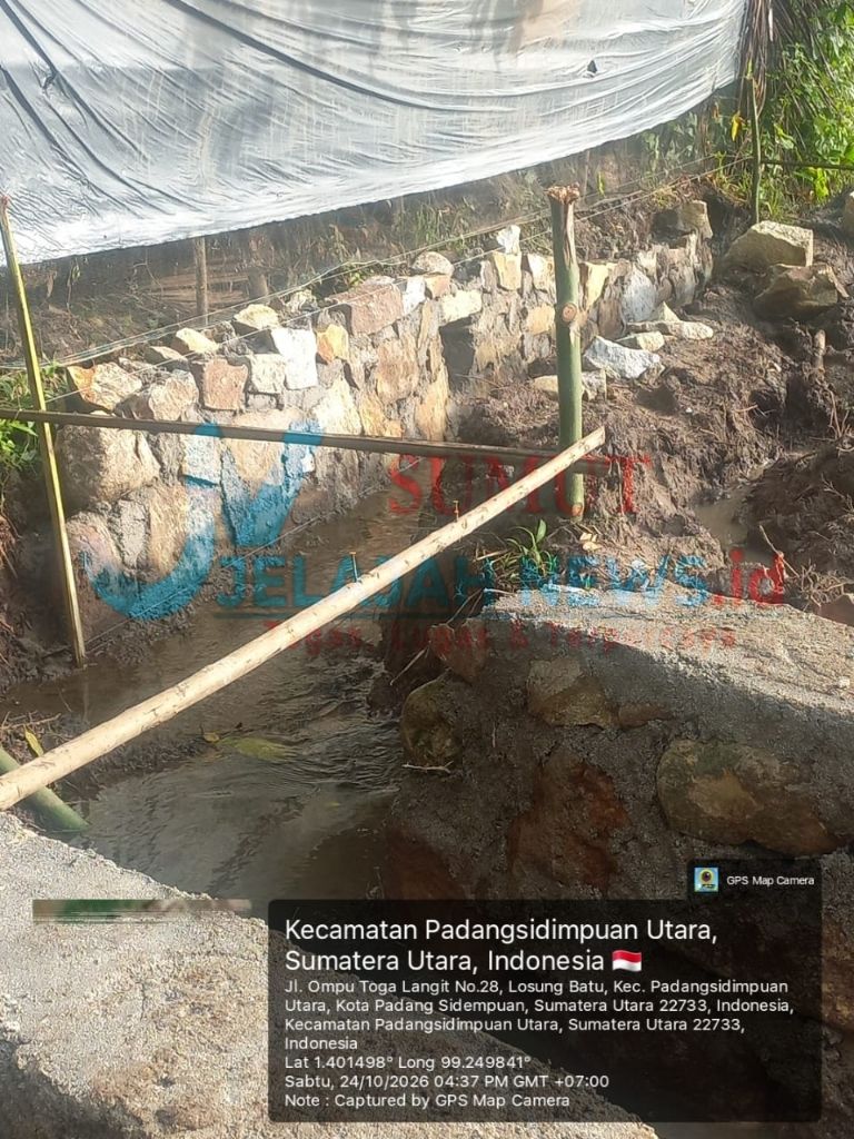 Proyek Irigasi Tanpa Papan Informasi di P.Sidimpuan, Anggaran dan Penanggung Jawab Dipertanyakan!