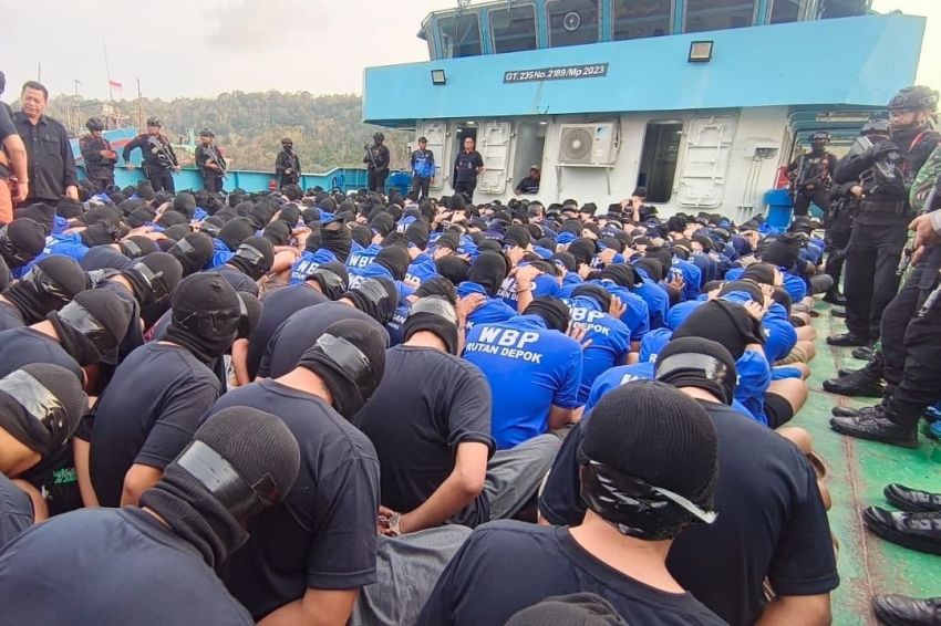 313 Narapidana Dipindah ke Nusakambangan, Termasuk Terpidana Kasus Pesta Narkoba di Depok